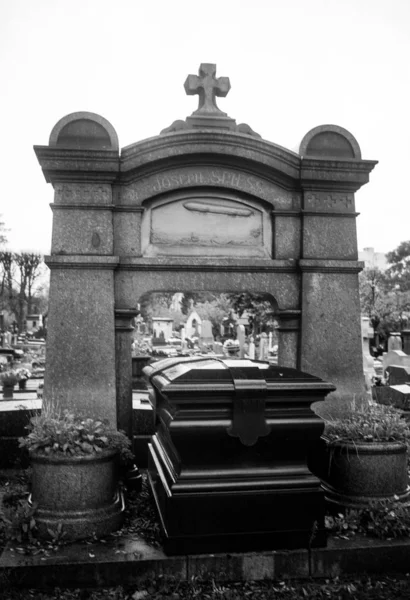 Parigi Francia Novembre 2019 Cripte Tombe Nel Cimitero Pere Lachaise — Foto Stock