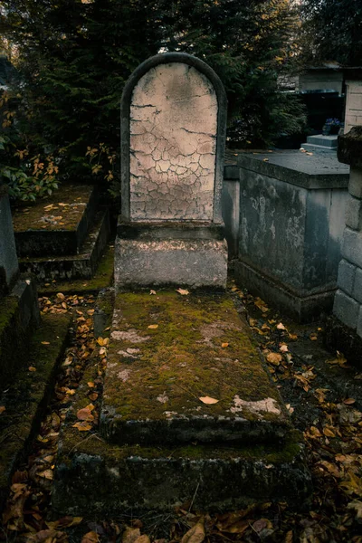 Parigi Francia Novembre 2019 Cripte Tombe Nel Cimitero Pere Lachaise — Foto Stock