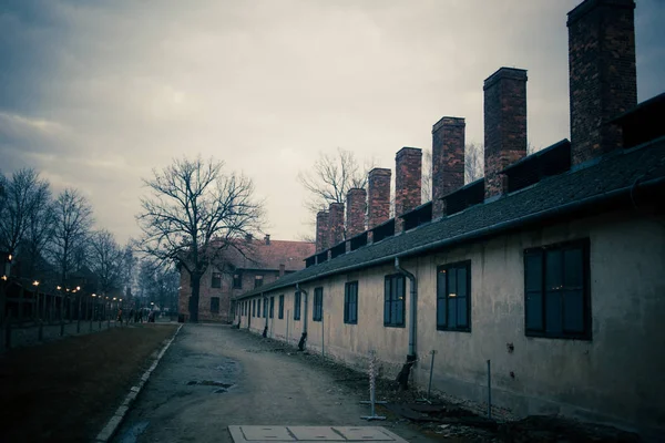 奥斯威辛 2019年11月25日 奥斯威辛集中营的一部分 — 图库照片