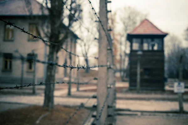 Auschwitz Pologne Novembre 2019 Partie Camp Concentration Auschwitz — Photo