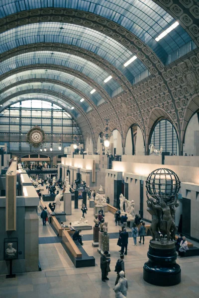 Muse d 'Orsay, Paris, Fransa 19.11.2019 Fransa' nın en güzel müzelerinden biri.
