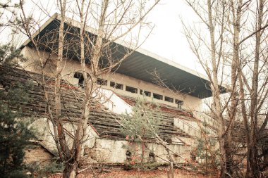 Çernobil Yasak Bölge 'de terk edilmiş görüntüler