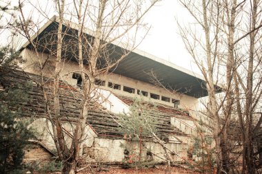 Çernobil Yasak Bölge 'de terk edilmiş görüntüler
