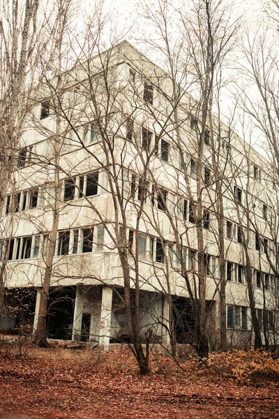 Elhagyott Épületek Dolgok Csernobilban Kizárási Zóna Pripyat — Stock Fotó