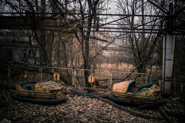 Εγκαταλελειμμένα Αξιοθέατα Στη Ζώνη Αποκλεισμού Του Τσερνομπίλ — Φωτογραφία Αρχείου