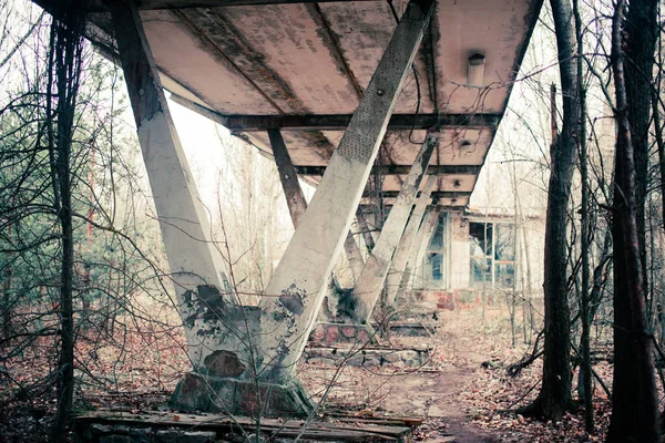 Abandoned buildings and things in Chernobyl Exclusion Zone