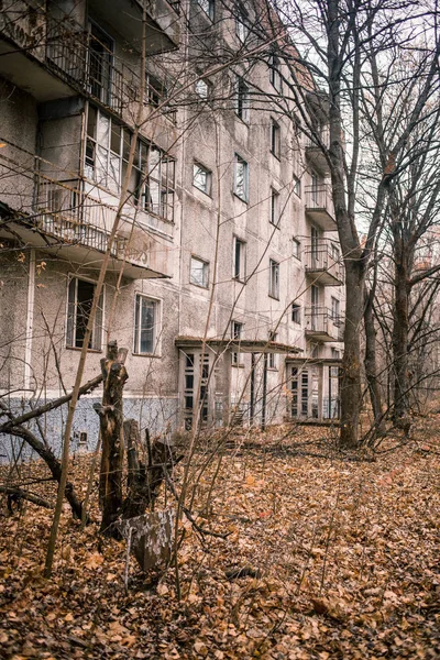 Edificios Abandonados Cosas Zona Exclusión Chernobyl —  Fotos de Stock