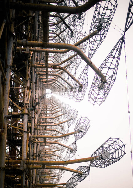 Chernobyl: Duga old soviet radar system 