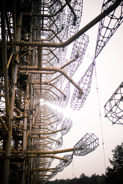 Chernobyl: Duga old soviet radar system 