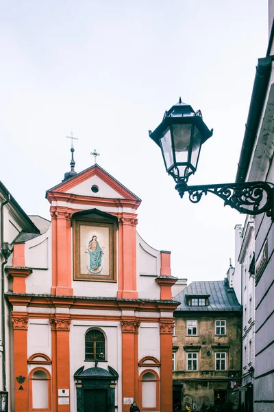 Krakow Polonia 2019 Città Vecchia Nel Centro Cracovia — Foto Stock