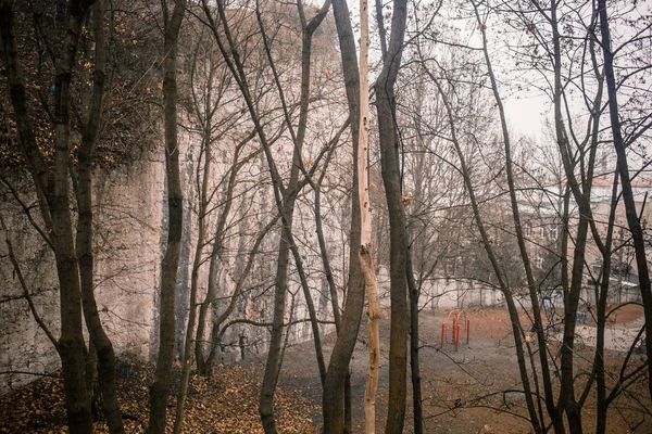 Krakow Pologne 2019 Fort Benedict Abandonné — Photo