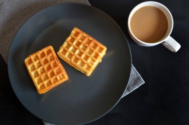 Viyana waffle ve kahve