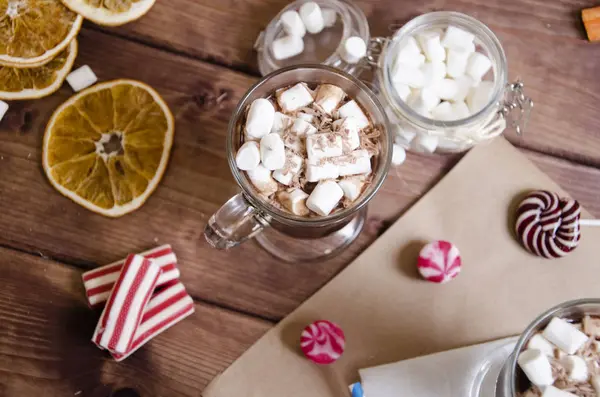 Cacao con malvavisco — Foto de Stock