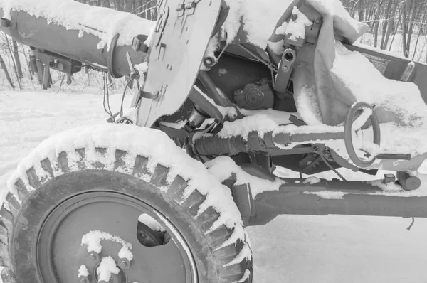 Arma anti-tanque, escopo, gerenciamento de configuração, branco e preto — Fotografia de Stock