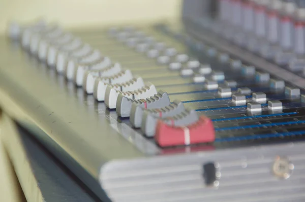 Sound control board. — Stock Photo, Image