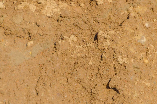 A textura da areia e das rochas, close-up — Fotografia de Stock