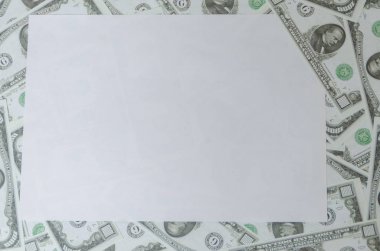 dolar üzerinde o dayalı, arka plan üzerinde grafik yerleştirmek
