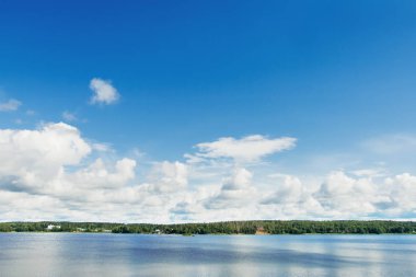 Vyborg, Rusya Vyborg Körfezi Zashchitnaya giriş. Mon Repos Parkı'ndan görüntülemek.