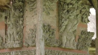 Bali ilgi Taman Ayun Tapınağı, ünlü mimari detaylarını yerleştirin. Endonezya.