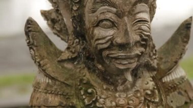 Su Palace, Tirta Gangga. Bali Karangasem Endonezya dönüm noktası. Kış yağmur mevsimi.