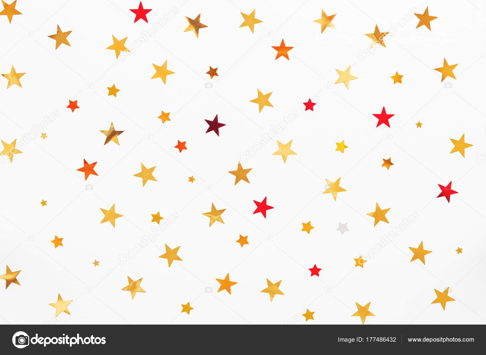 holiday background with golden and red star confetti good backg red star background