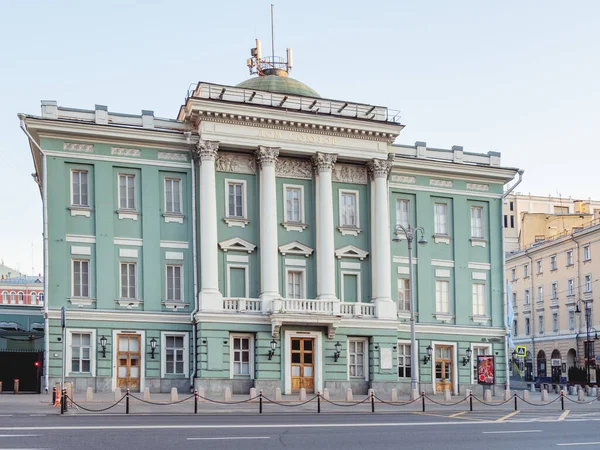 Moscow Rússia Junho 2018 Casa Dos Sindicatos Ruas Desertas Moscovo — Fotografia de Stock