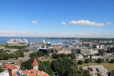 Tallinn liman - Vanasadam Panoraması