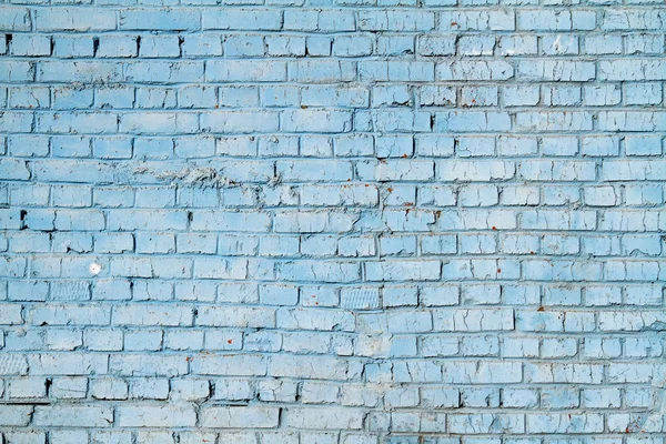 Grunge blue brick wall — Stock Photo, Image