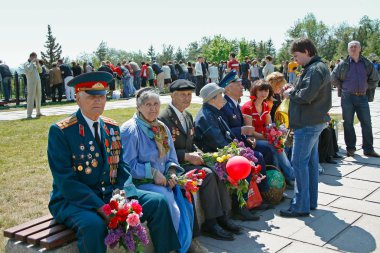ansies ve Petunya şehrin bir dekorasyon için hazırlanıyor
