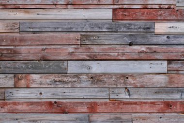 Eski renkli ahşap duvar