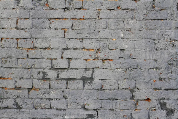 Muro di mattoni grigi — Foto Stock