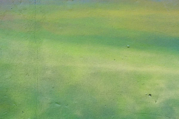 Abstraktní Zelená Zeď Trhlinami Jako Pozadí Textury — Stock fotografie
