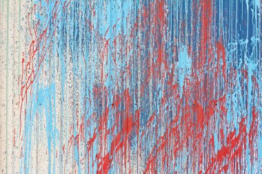 Arka plan veya doku olarak çok renkli sıçrama ile boyanmış profil kaplaması