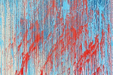 Arka plan veya doku olarak çok renkli sıçrama ile boyanmış profil kaplaması