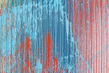 Arka plan veya doku olarak çok renkli sıçrama ile boyanmış profil kaplaması