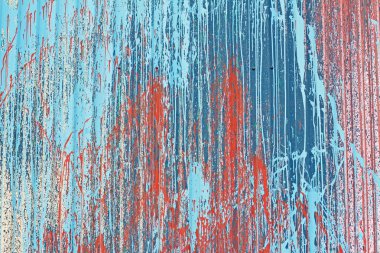 Arka plan veya doku olarak çok renkli sıçrama ile boyanmış profil kaplaması