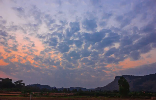 Cloud a soumrak — Stock fotografie