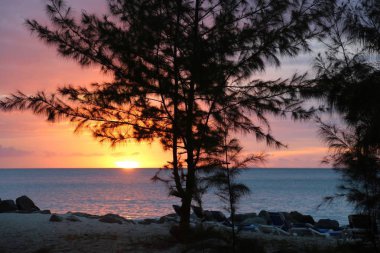 Antigua ve Barbuda gün batımı