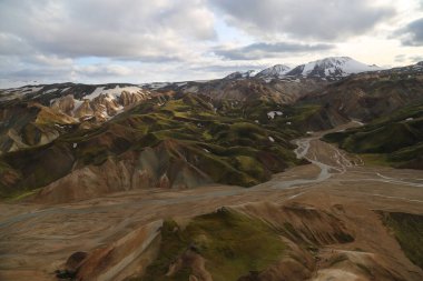 Helikopterden eşsiz İzlandaca görüntüler 