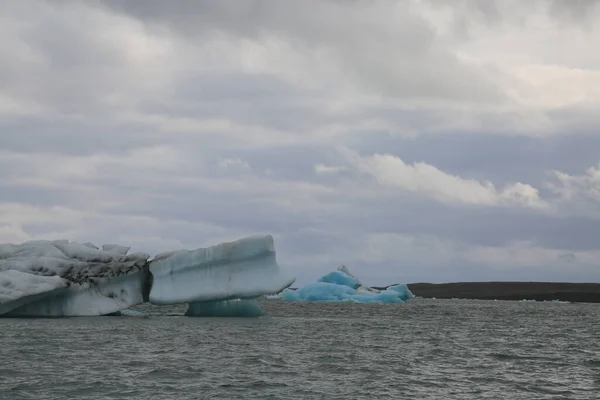 Ледниковая Лагуна Леднике — стоковое фото