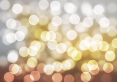  altın kahverengi ve beyaz bokeh ışıklar defocused. arka plan
