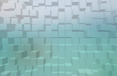 Modern soyut renkli 3d blok arka plan