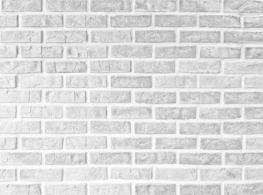 Desen arka plan doku soyut beyaz tuğla duvar