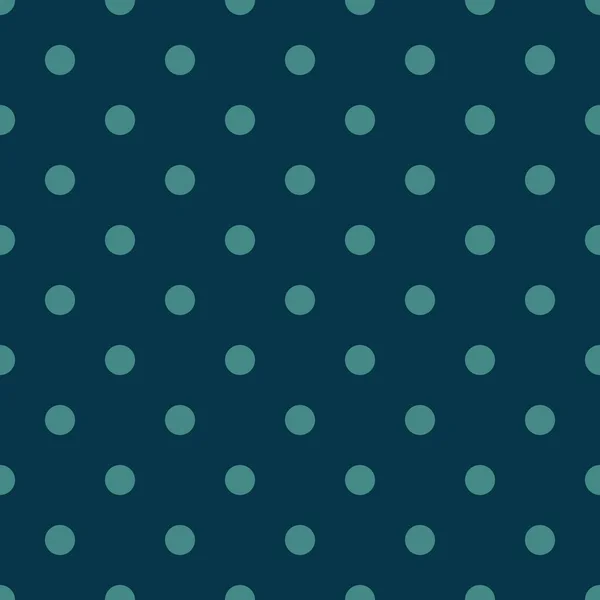 Vzor Bezešvé Vektor Zelené Puntíky Modrou Barvu Pozadí Pro Tapetu — Stockový vektor
