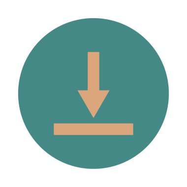 Simge vektör, grafik ve web tasarım illüstrasyon için düz stil indir 