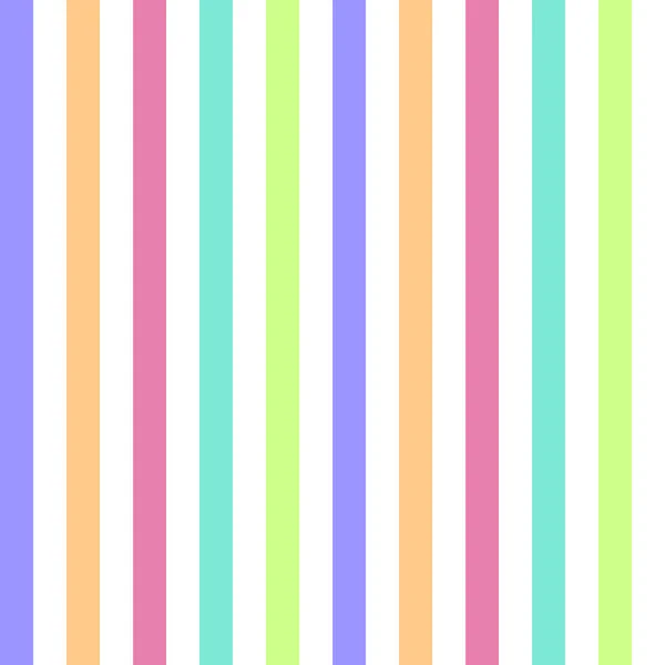 Seamless Pattern Stripe Colorful Pastel Colors Vertical Pattern Stripe Abstract — Stock Vector