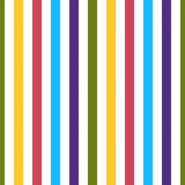 Seamless Mönster Stripe Färgglada Färger Vertikala Mönster Stripe Abstrakt Bakgrund — Stock vektor