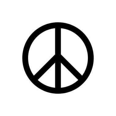 Grafik tasarım, logo, web sitesi, sosyal medya, mobil uygulama, ui illüstrasyon için barış simgesi