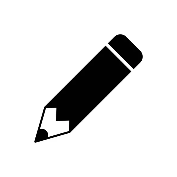 Pencil Icon Vector Graphic Design Logo Web Site Social Media — Stock Vector