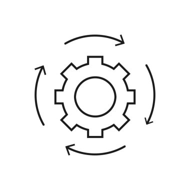 Grafik tasarım, logo, web sitesi, sosyal medya, mobil uygulama, ui için çalışma akışı ana hatları simgesi vektörü
